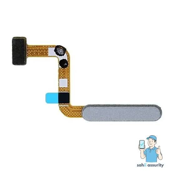 Fingerprint Sensor with Flex Cable for Samsung Galaxy M32 White thumbnail